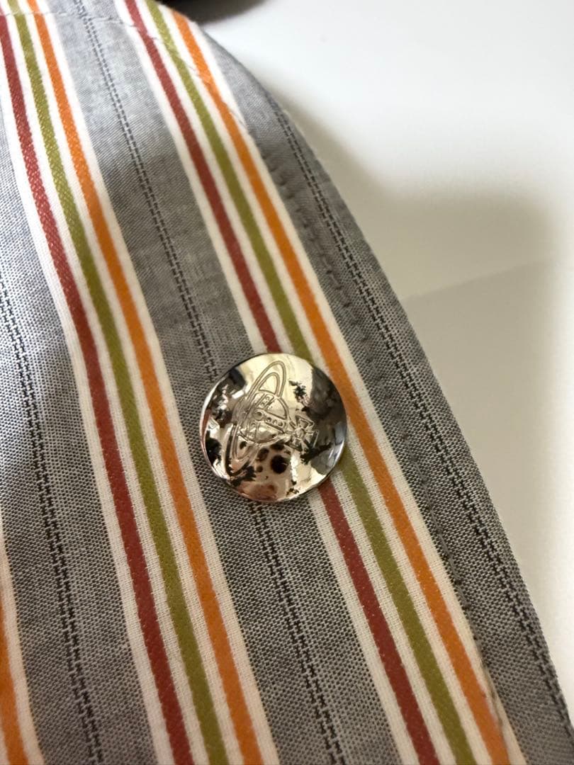 Vivienne Westwood 黒ベレー帽とストライプキャスケットセット