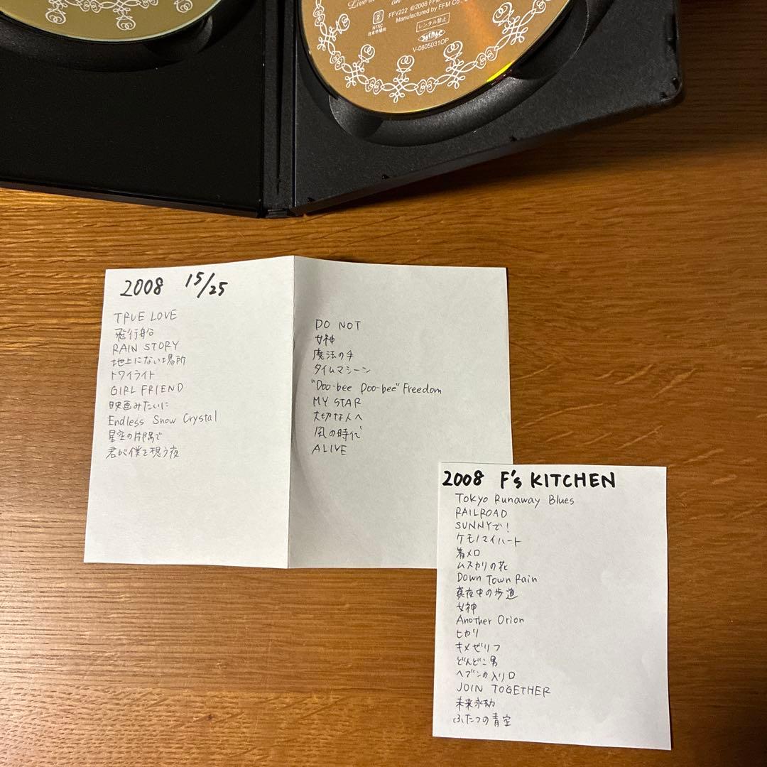 【藤井フミヤ】F's kitchen, 15/25 (2008)