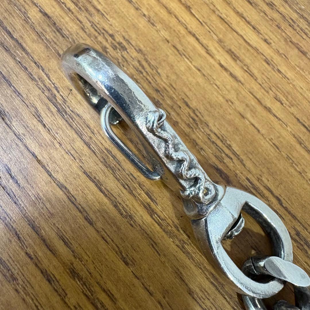 クラクト ウォレットチェーン シルバー ウォレットチェーン アメカジ 古着