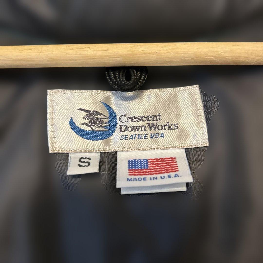 クレセントダウンワークス ターコイズ ダウンベスト USA製