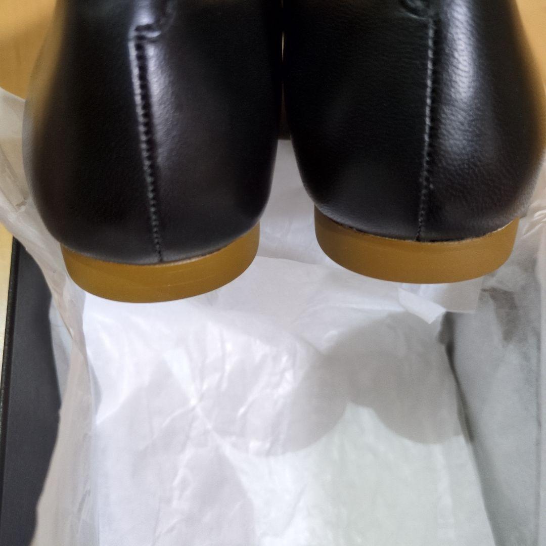 COACH ブラック フラットシューズ6.5C（37）