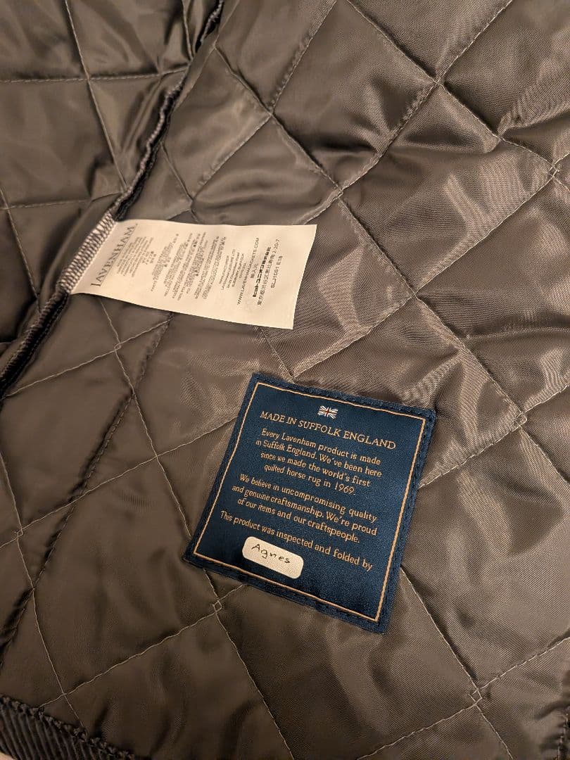 LAVENHAM DUBLIN MENS RC グレー　40（L）サイズ