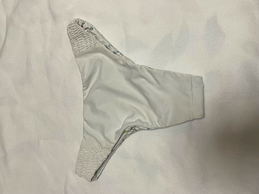 ALEXIA STAM フリルビキニ Sサイズ ホワイト