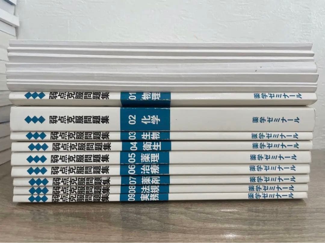 国試270オーバー　薬ゼミ　青本　5月コース教材　白問