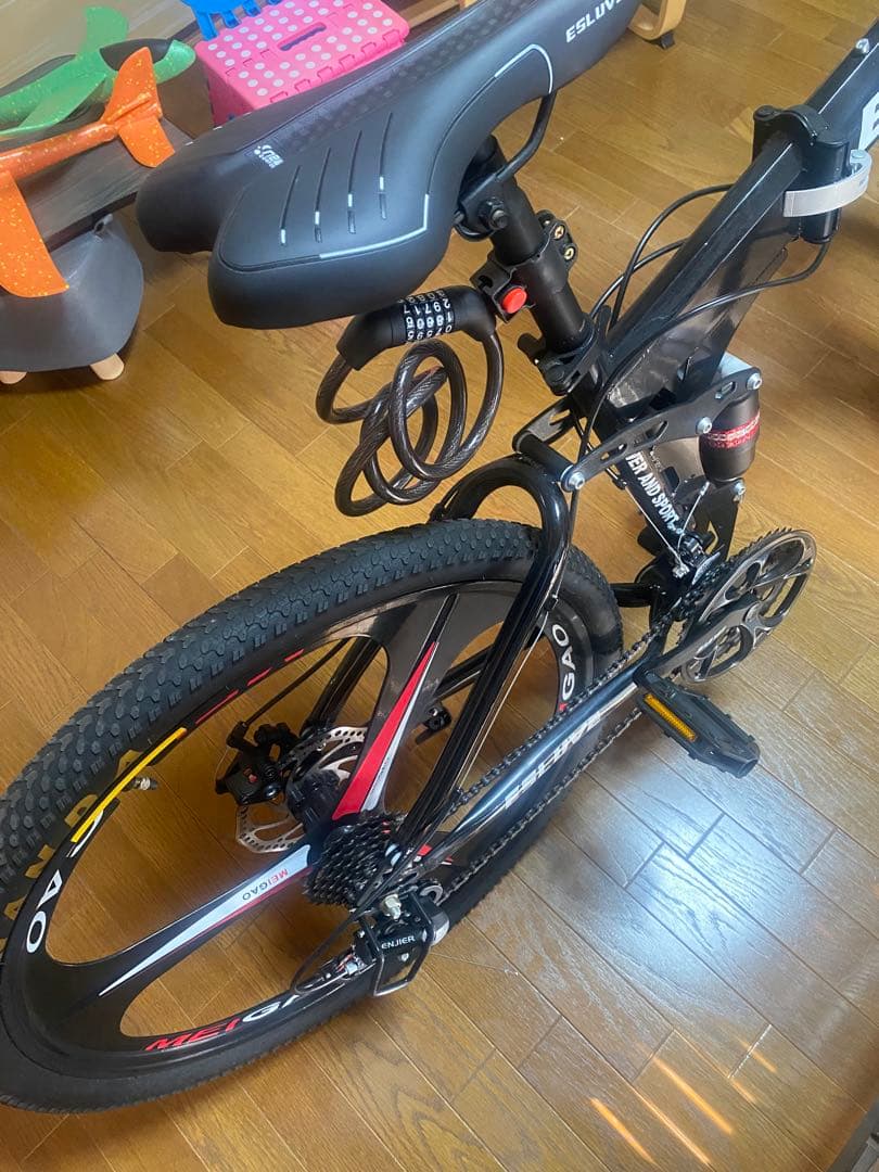 ★激安ESLUVEマウンテンバイクAmazon購入超美品★引取手渡し乗り帰り希望