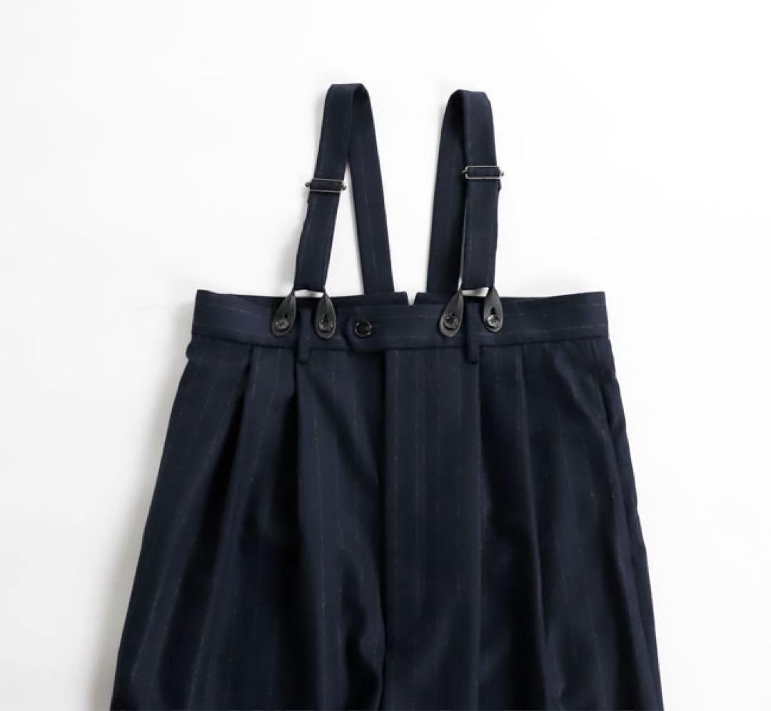 SACRA サクラ STRIPE SALOPETTEストライプサロペット