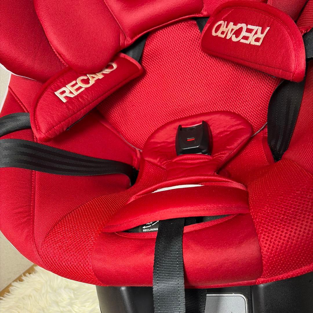 未使用級 RECARO Start Xチャイルドシート レッド 赤 レカロ
