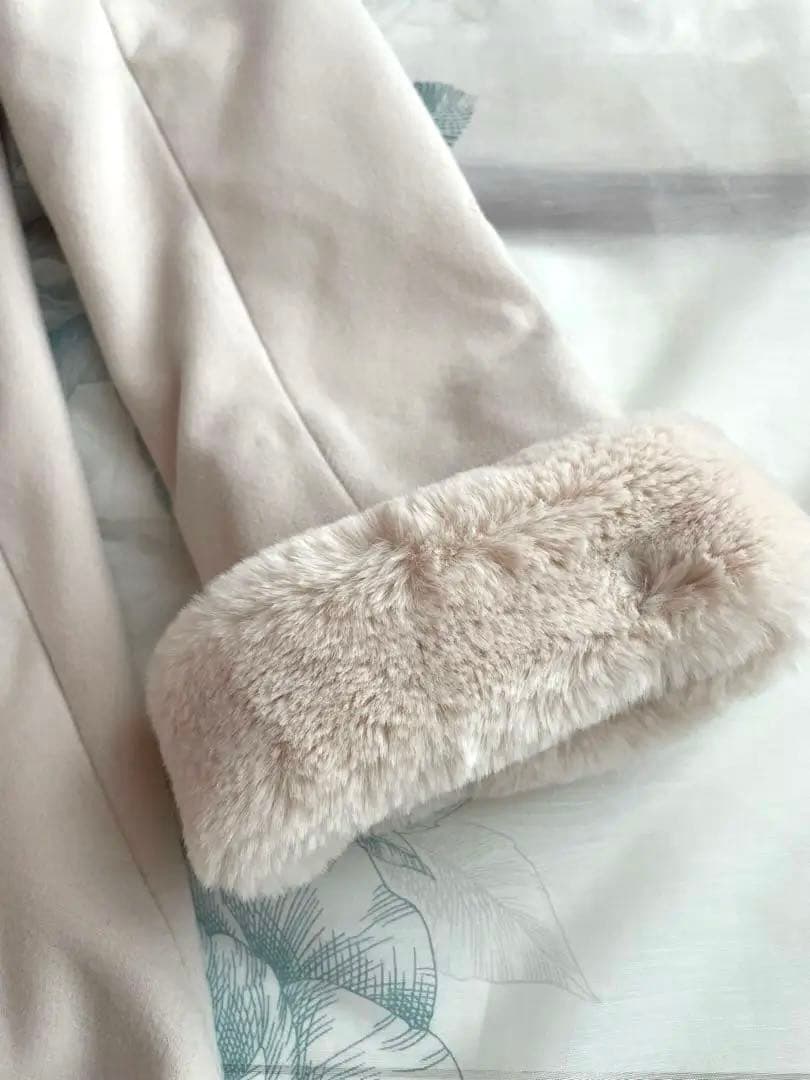 タグ付き新品メゾピアノ 150〜160 オフホワイトロングコート