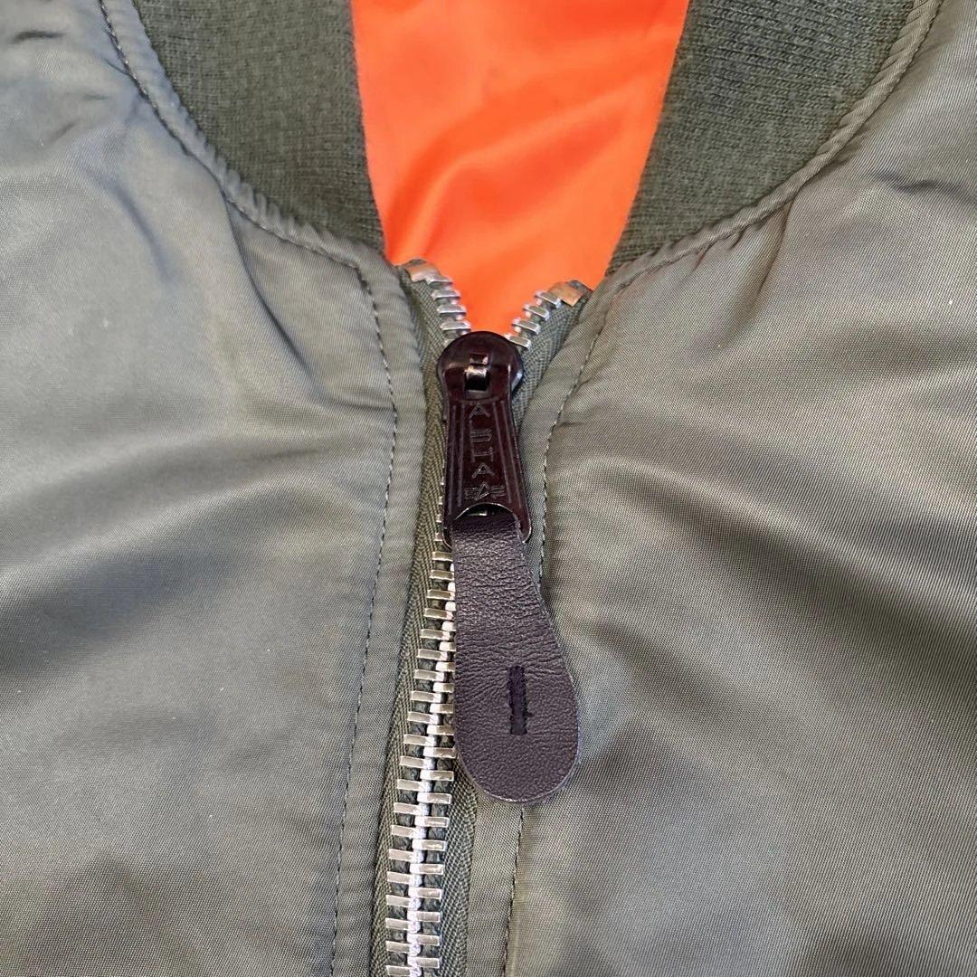 ALPHA MA-1 肉厚　リバーシブル　M