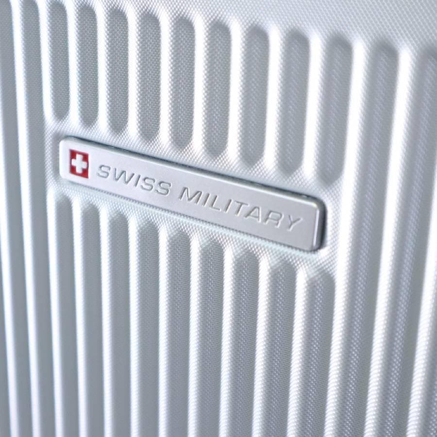値下展示品 スイスミリタリー プレミアムCタイプ シルバー 64L スーツケース