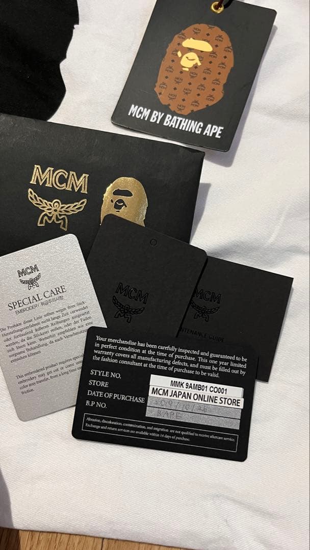 MCM × BAPE® SHARK STARK BACKPACK リュック