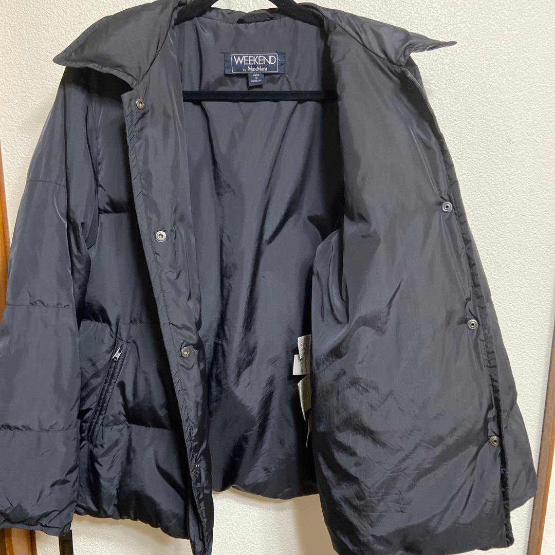 WEEKEND by MaxMara ブラックダウンジャケットハンガリー製 XL