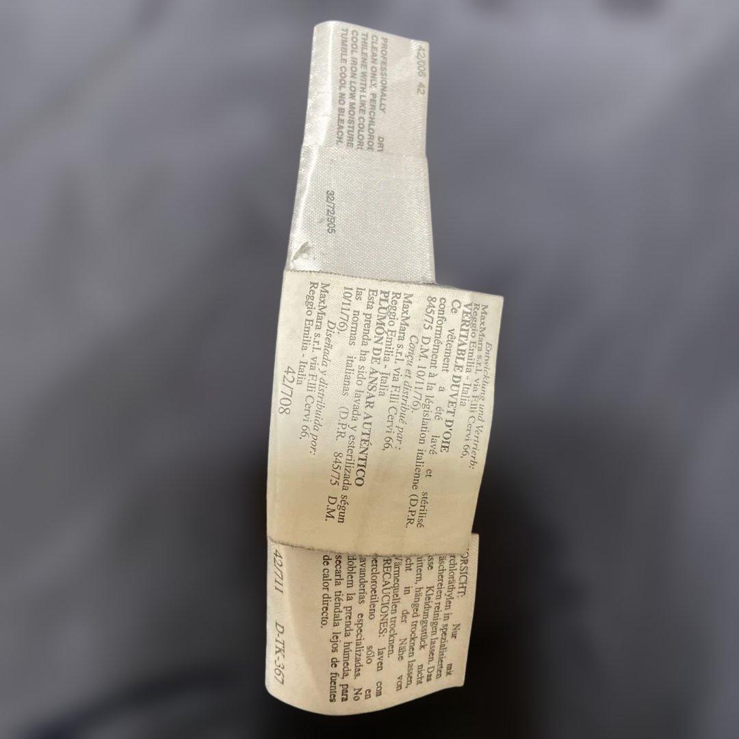 WEEKEND by MaxMara ブラックダウンジャケットハンガリー製 XL