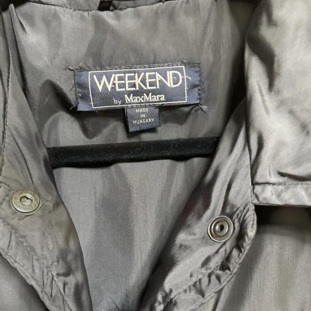 WEEKEND by MaxMara ブラックダウンジャケットハンガリー製 XL