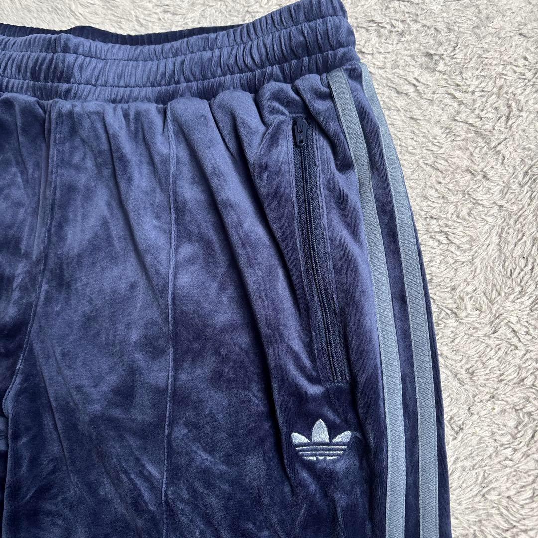 新品 アディダスオリジナルス ベッケンバウアー ベロア トラックパンツ XL