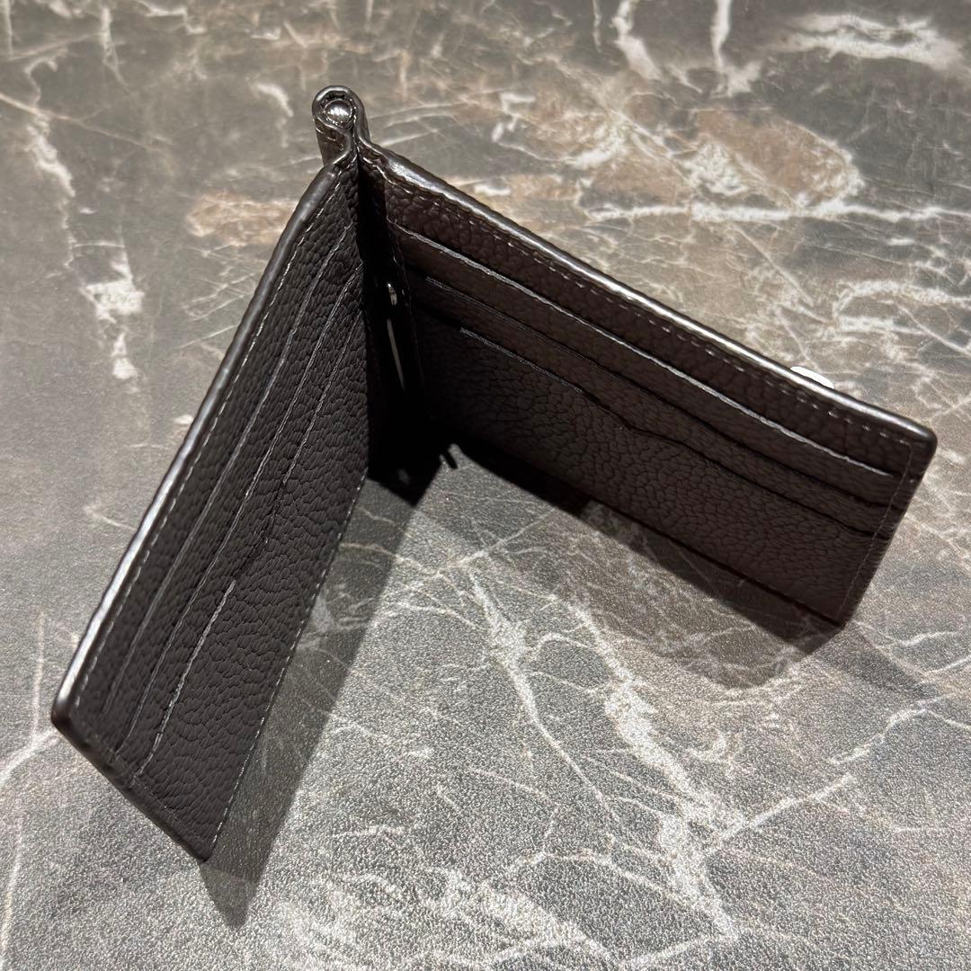 【新品未使用】ボナベンチュラ ビルクリップ ケース付き 二つ折り財布