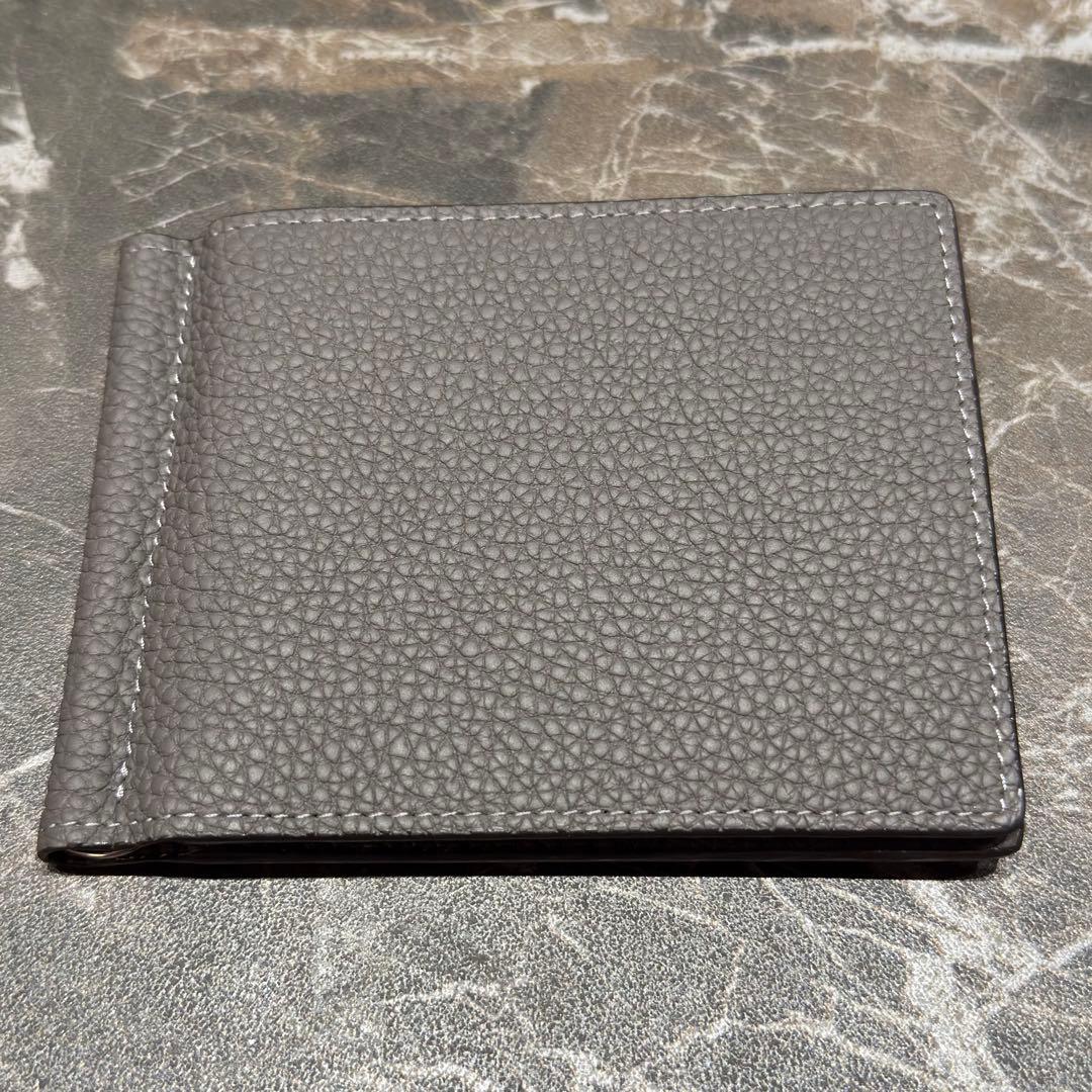 【新品未使用】ボナベンチュラ ビルクリップ ケース付き 二つ折り財布