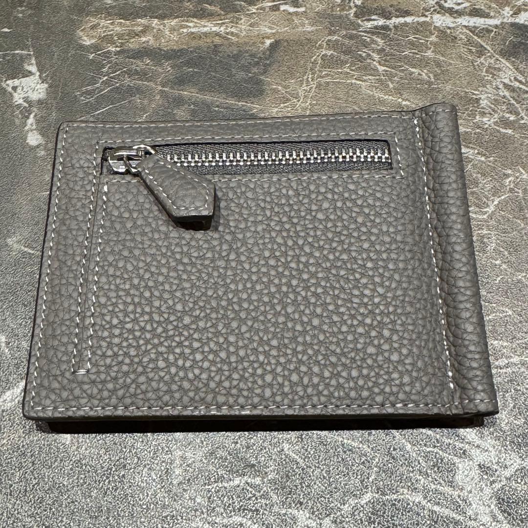 【新品未使用】ボナベンチュラ ビルクリップ ケース付き 二つ折り財布