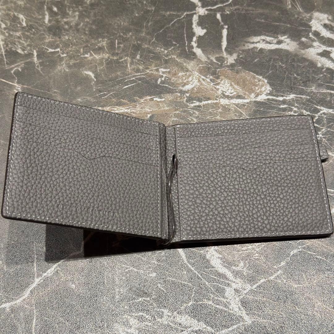 【新品未使用】ボナベンチュラ ビルクリップ ケース付き 二つ折り財布