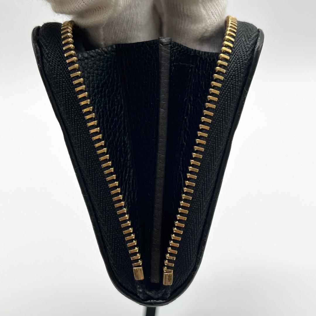 【美品】　ルイヴィトン　アンプラント　ブラック　ジッピーパース 箱