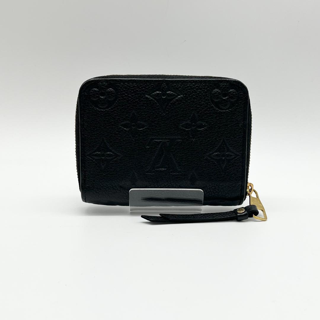 【美品】　ルイヴィトン　アンプラント　ブラック　ジッピーパース 箱