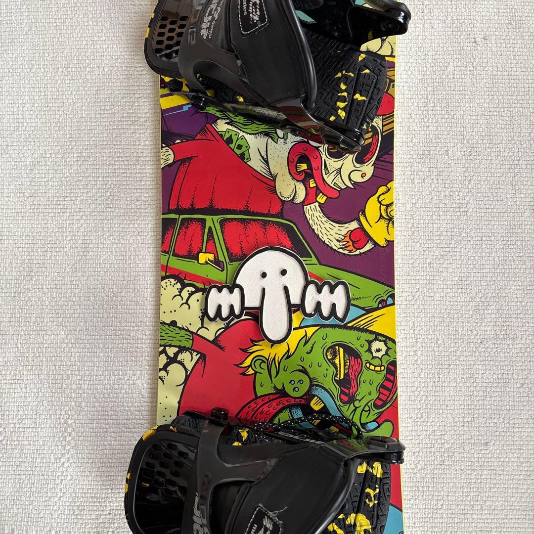 RIDE スノーボード120cm ビンディング ブーツ ケース セット