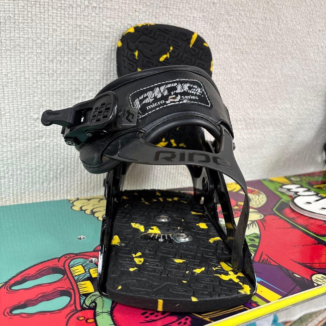 RIDE スノーボード120cm ビンディング ブーツ ケース セット