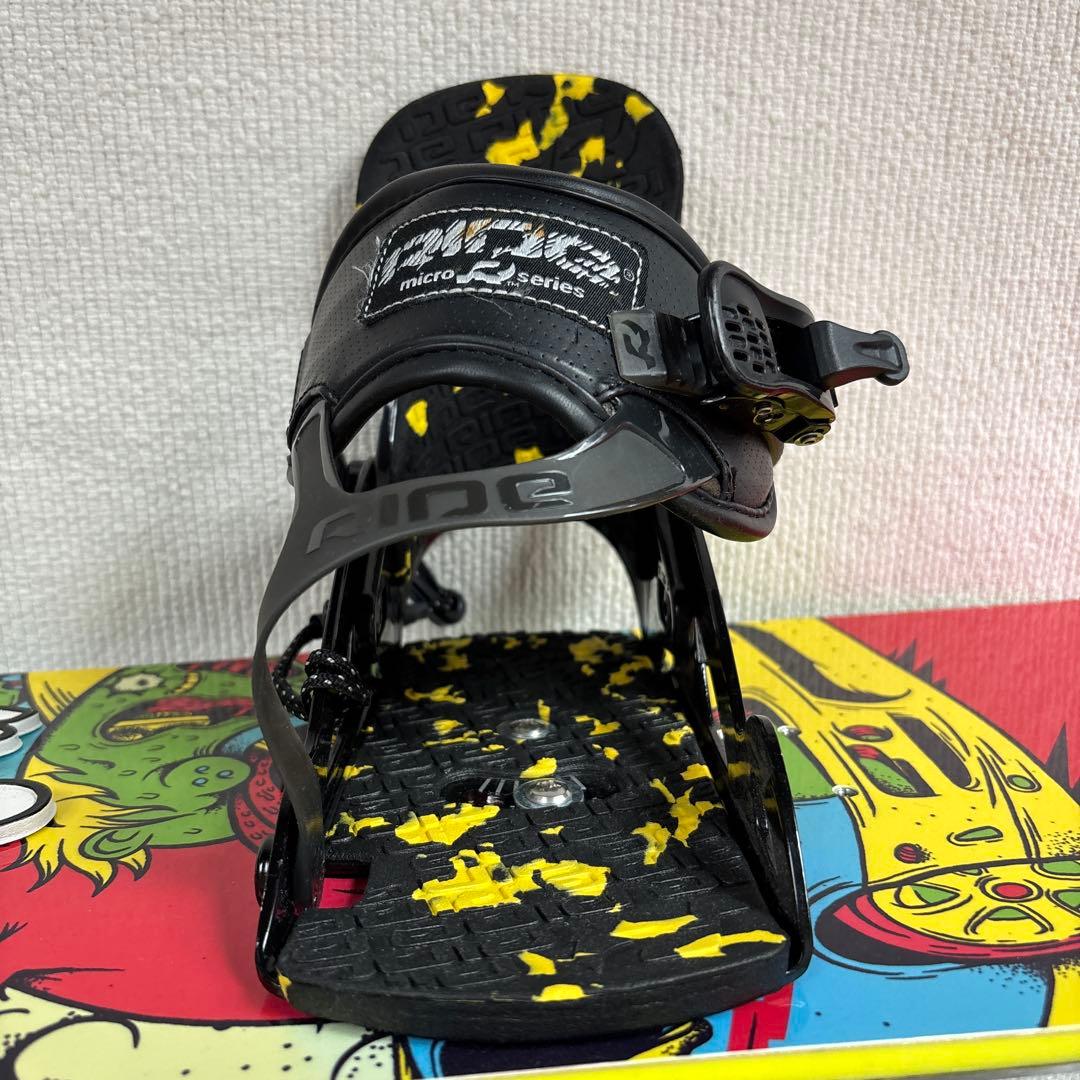 RIDE スノーボード120cm ビンディング ブーツ ケース セット
