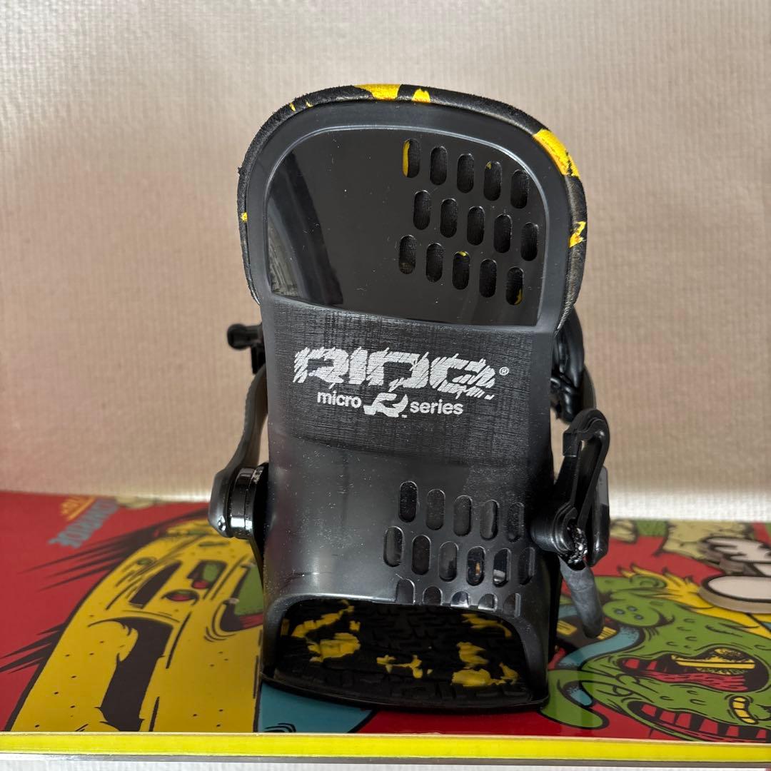 RIDE スノーボード120cm ビンディング ブーツ ケース セット
