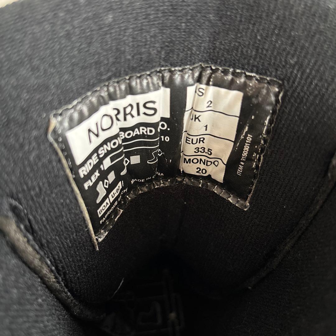 RIDE スノーボード120cm ビンディング ブーツ ケース セット