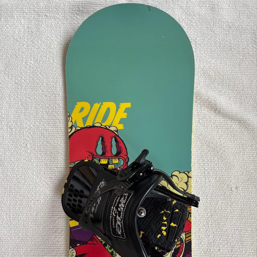 RIDE スノーボード120cm ビンディング ブーツ ケース セット