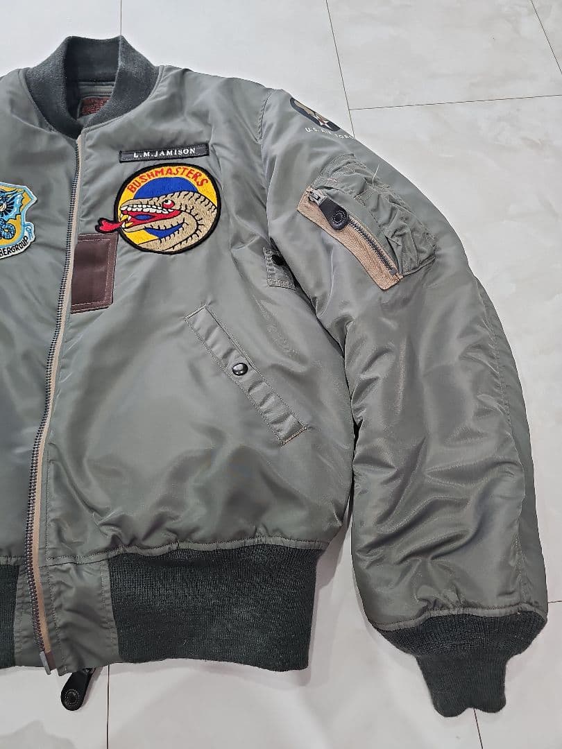 MA-1 フライトジャケット 　 セージグリーン