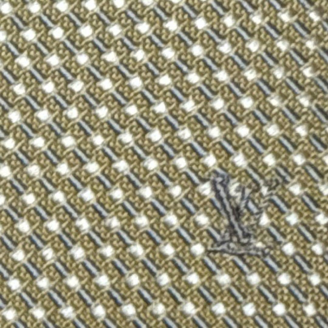 【未使用級】LOUIS VUITTON ブランドネクタイ　シルク　光沢