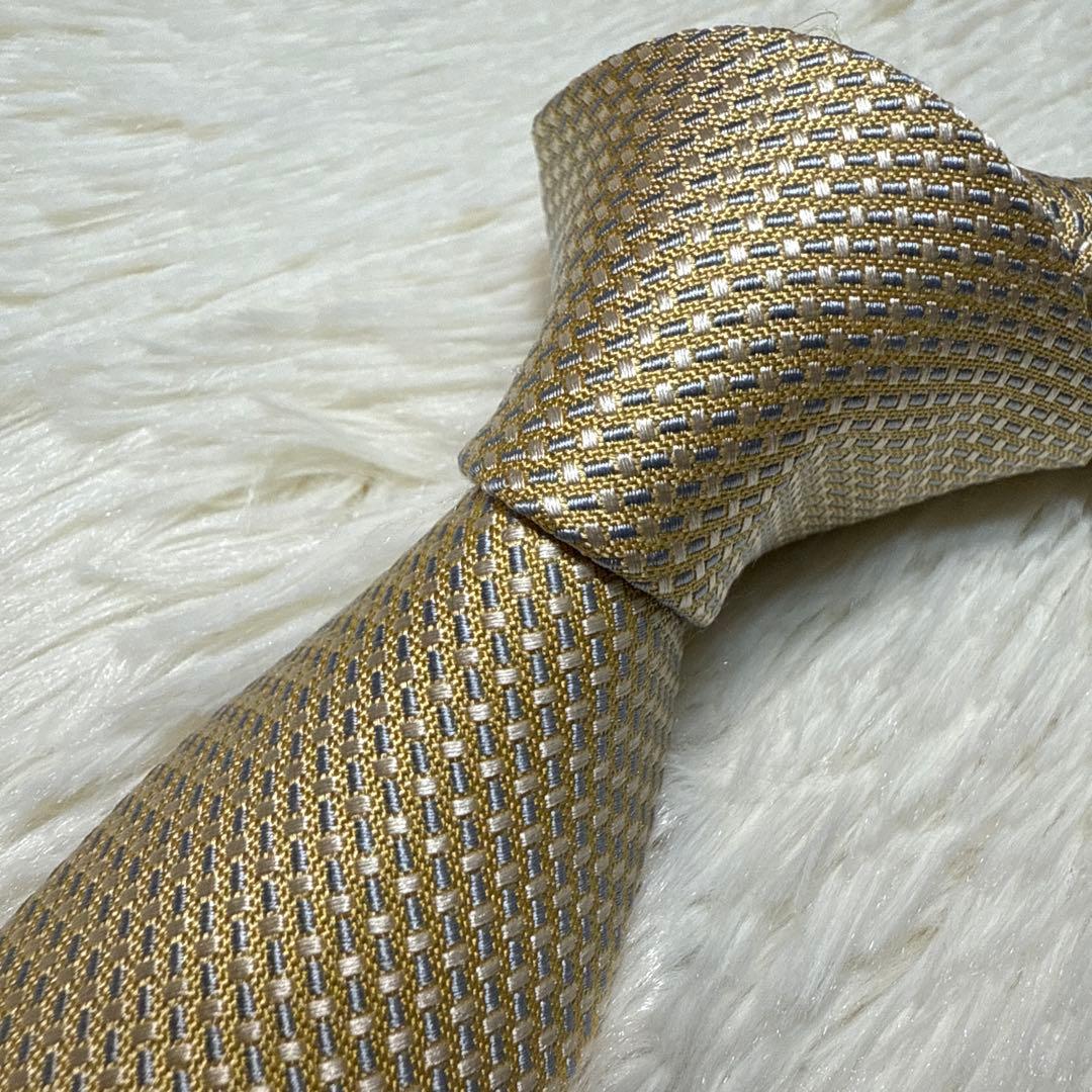 【未使用級】LOUIS VUITTON ブランドネクタイ　シルク　光沢