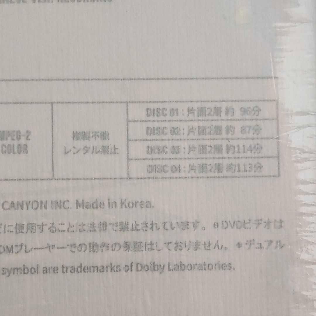 ★美品★ BTS MEMORIES 2015 日本盤 4DVD