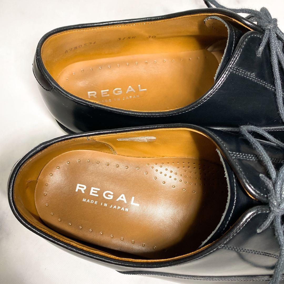 【早い者勝ち】【スピード発送】REGAL ストレートチップ ブラック 315R