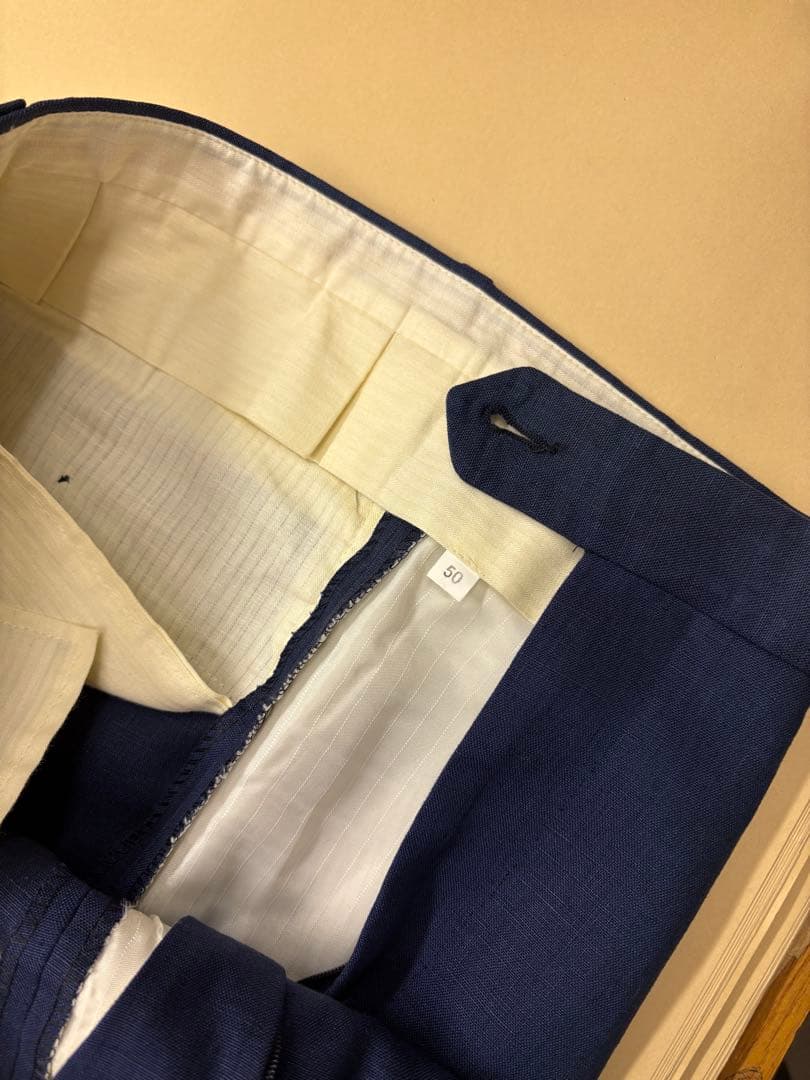 サルトリアピロッツィ　リネンスーツ Sartoria Pirozzi