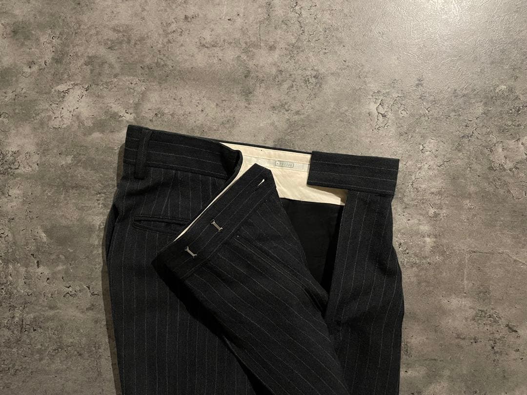 A.PRESSE アプレッセ Wide Tapered Trousers