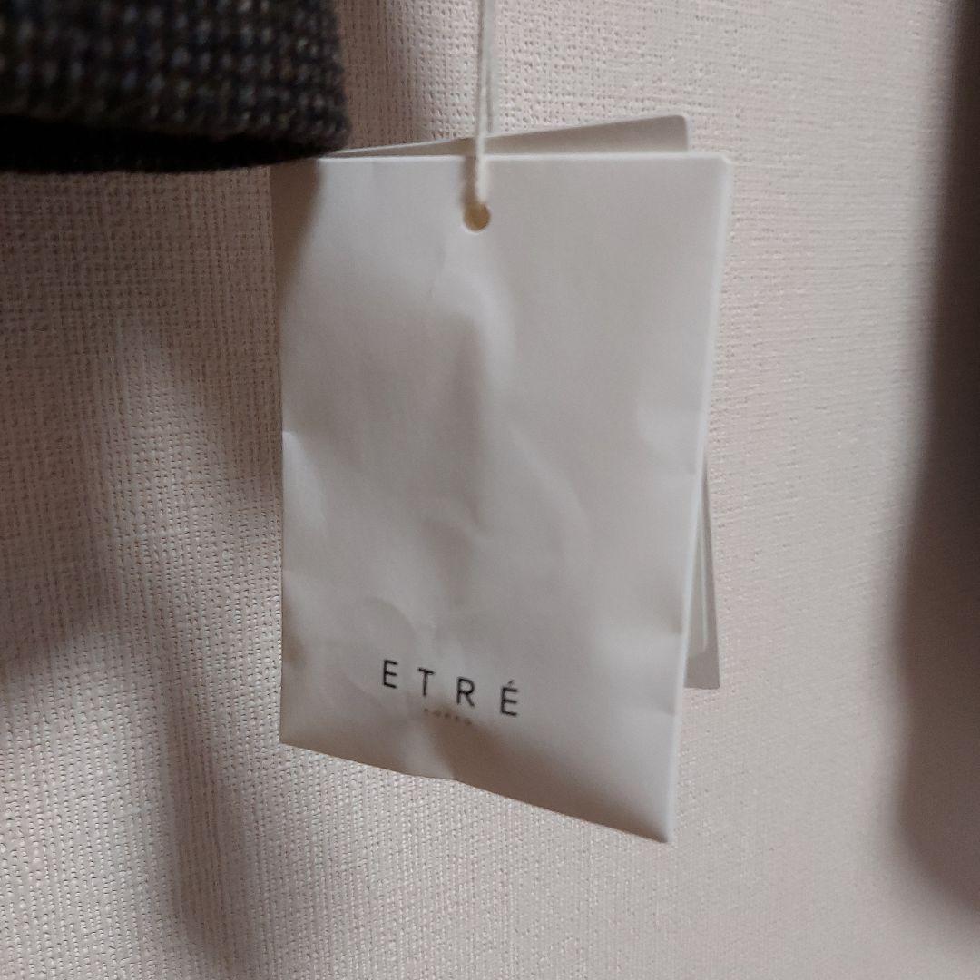 ETRÉ ブラウン ツイードジャケット 新品タグ付き