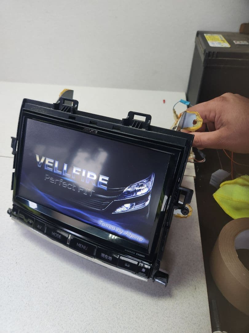 ALPINE EX009V-AV カーナビBIGX 9インチ