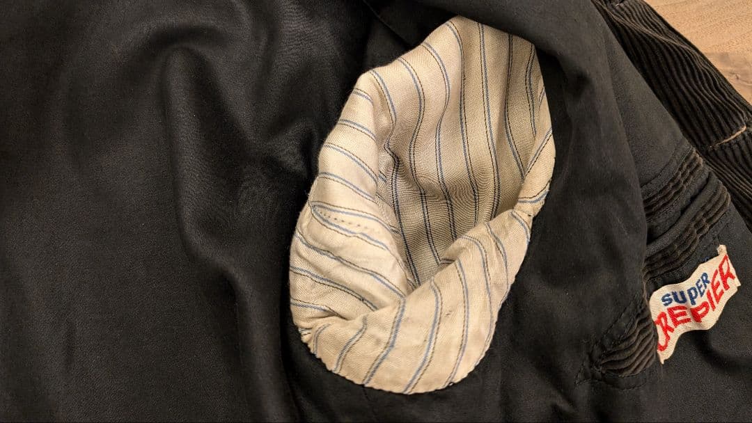 【美品】1940s ブラウンコーデュロイハンティングジャケット\"CREPIER\"