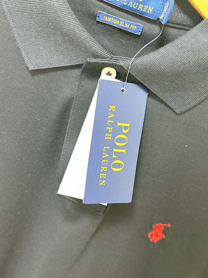 【新品未使用】POLO RALPH LAUREN ポロシャツ S ブラック