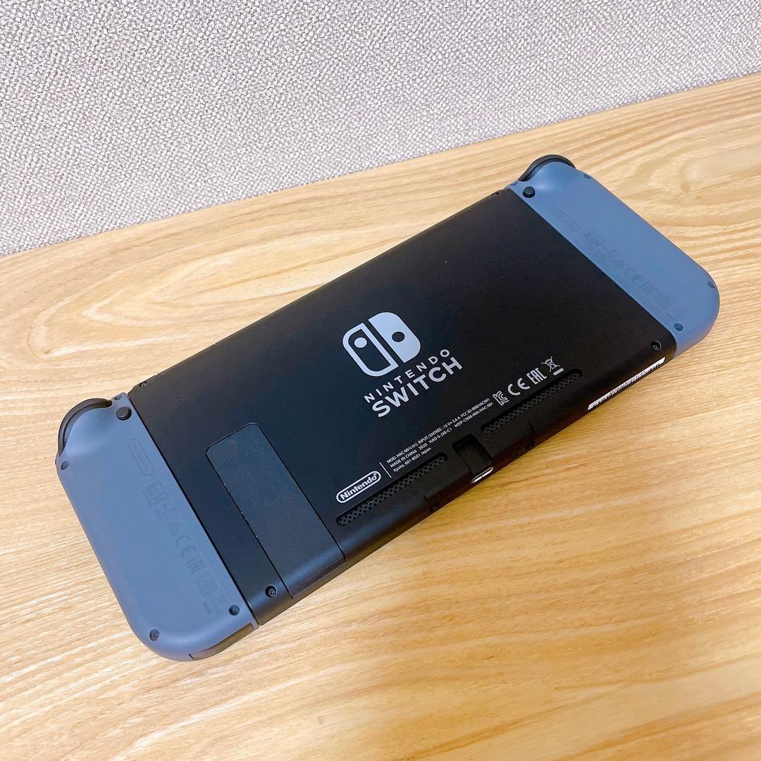 【未使用に近い】Nintendo Switch 本体 バッテリー強化版 グレー