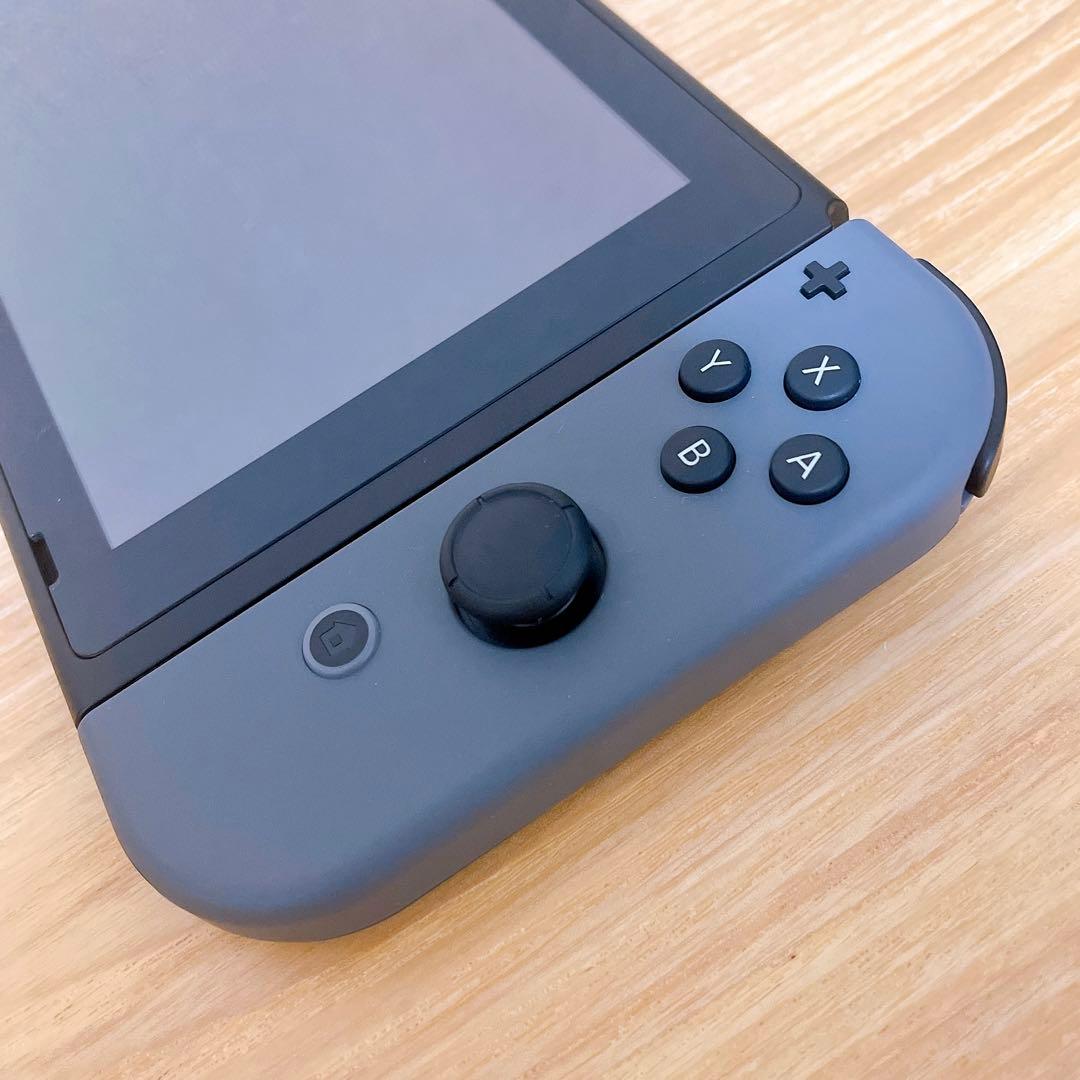 【未使用に近い】Nintendo Switch 本体 バッテリー強化版 グレー
