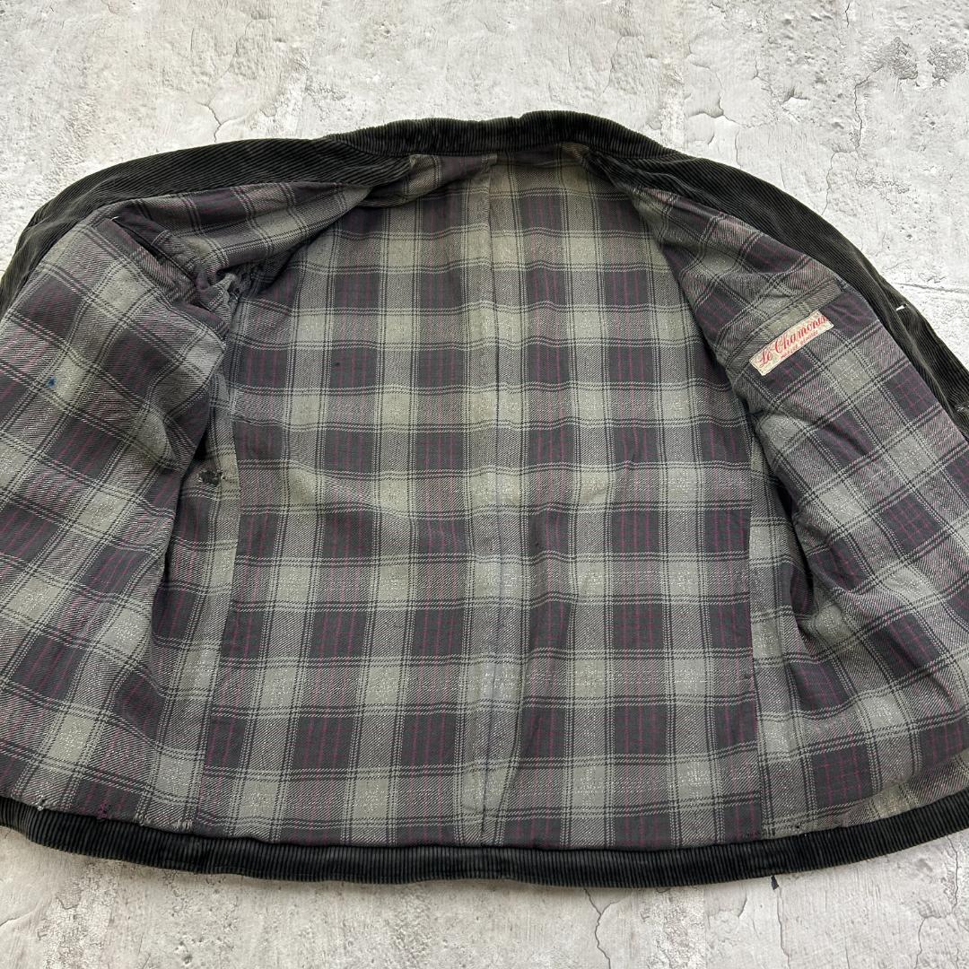 ダ*ン様 60-70s Le Chamonix　コーデュロイジャケット　古着　ブ