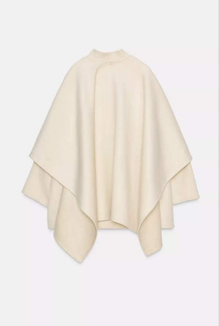 新品未使用タグ付きZARA ZW COLLECTION ウールケープコート