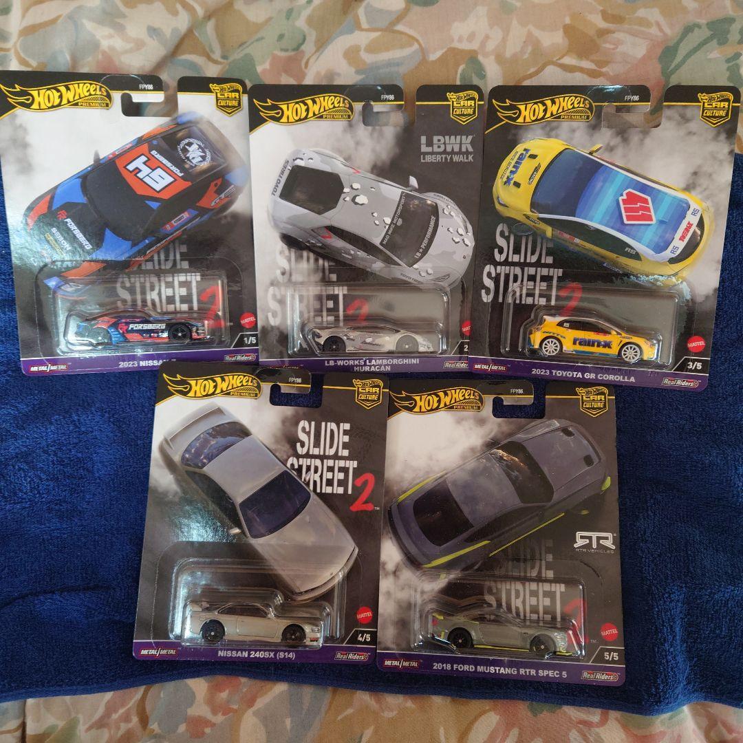 ⑥【訳あり】ホットウィール　プレミアム10台セット