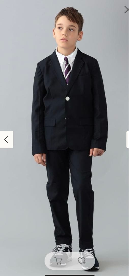 【こどもビームス】SMOOTHY スーツ160cm 未使用タグ付き˖ ࣪⊹