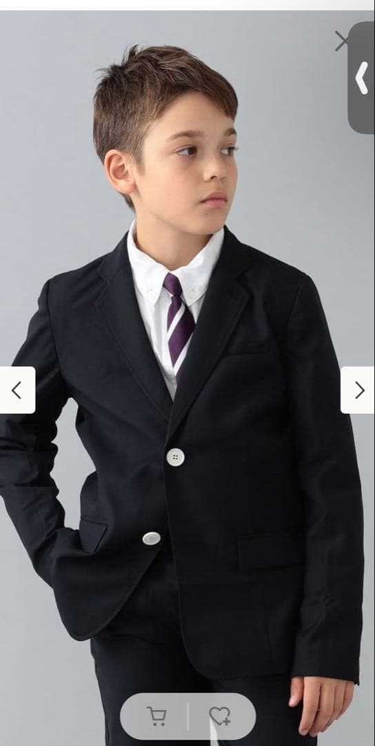 【こどもビームス】SMOOTHY スーツ160cm 未使用タグ付き˖ ࣪⊹