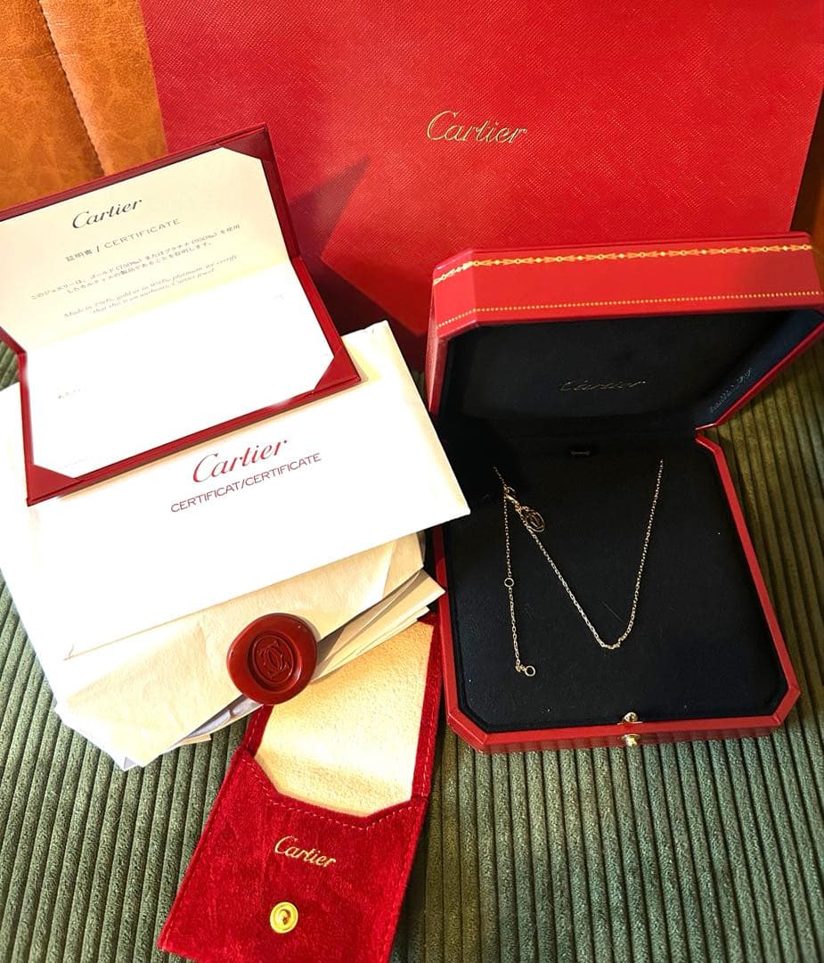 新品未使用/廃盤品⭐︎カルティエ　チェーンネックレス